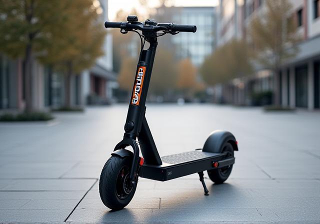 Monopattino elettrico moderno per noleggio